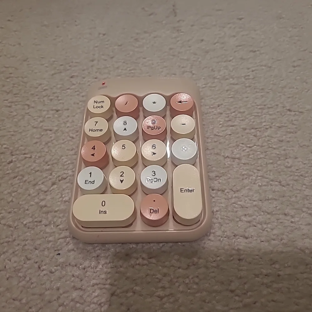 MOFII X910 Wireless Keyboard Tested And Works! Pink